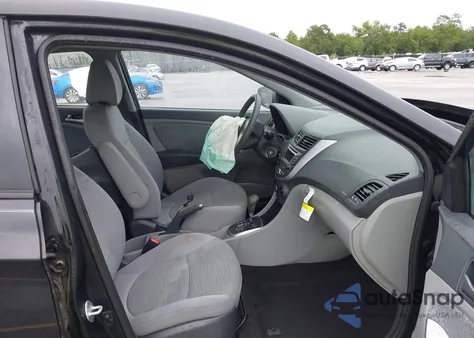 2017 Hyundai Accent Se from USA, damaged, VIN KMHCT4AEXHU333991